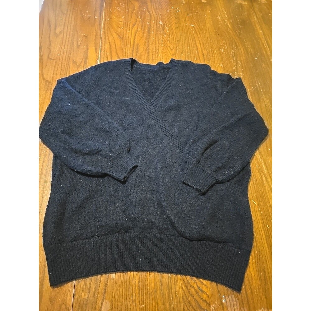 Women's Sweater XL, BLACK Unbranded